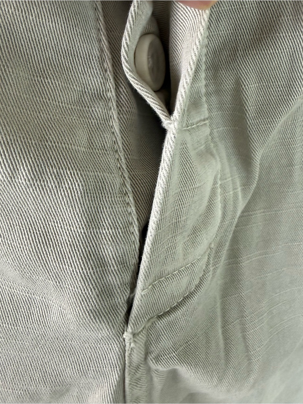NWOT James Perse Pull On Clean Cargo Pant Salt Casual Women’s Size XL - Picture 7 of 12